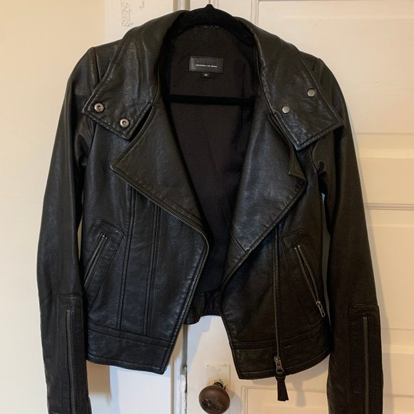 Mackage Kenya Black Leather Jacket - Picture 4 of 6